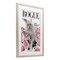 Stupell Industries Funny Floral Cat Magazine Framed Print Under Glass, design by Sasha